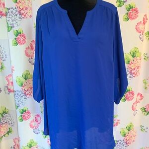 Worthington Vibrant Blue Women's Tunic